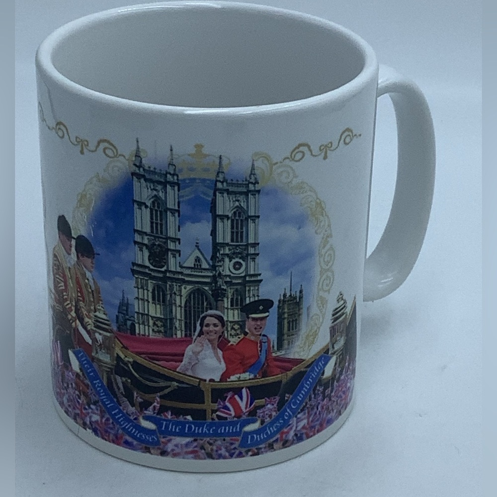 Mug commemorating the Marriage of Prince William and Catherine Middleton in 2011